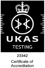 UKAS Testing Certificate